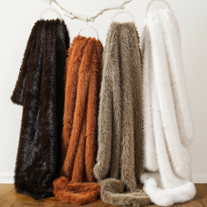 Haven Faux Fur Throw Blanket
