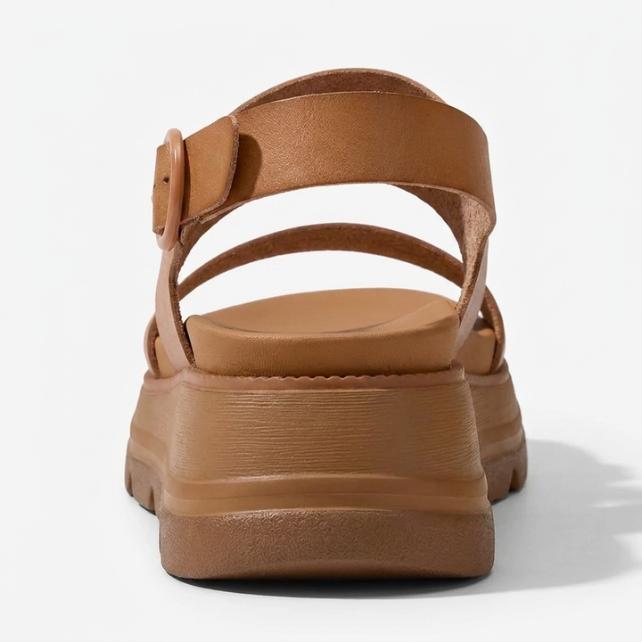Cushioned Platform Wedge Sandals – Walk on Clouds, Stand Tall All Day