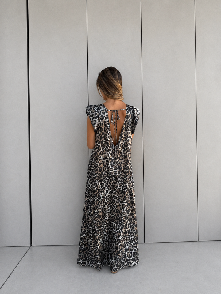 CASSANDRA™ - Trendy V-Neck Jumpsuit