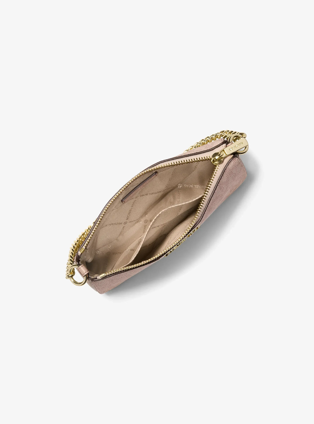 Michael Kors Jet Set Small Signature Logo Chain Pochette