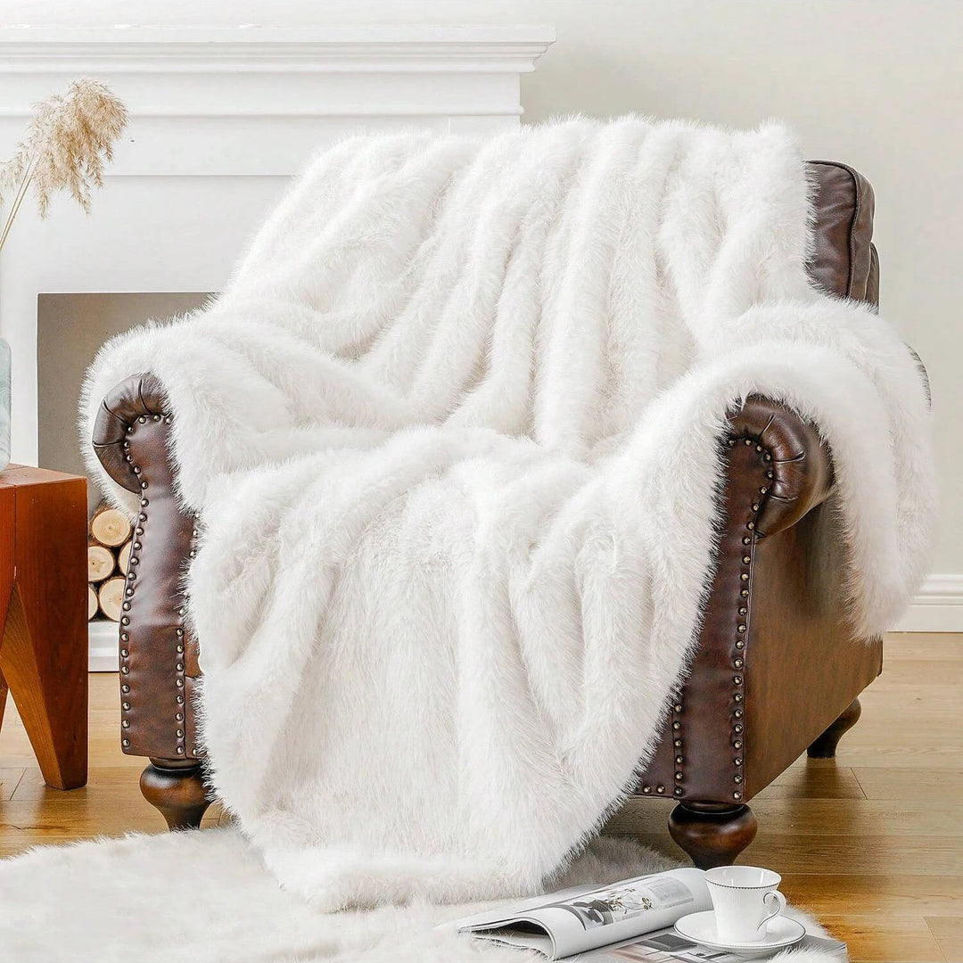 Haven Faux Fur Throw Blanket