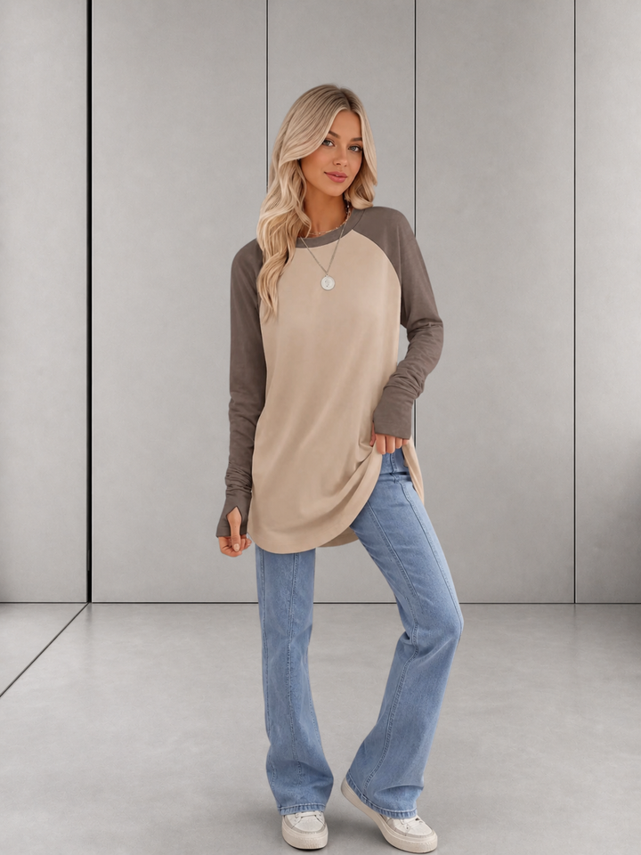 STELLAN™ - Casual Long Sleeve Thumb Hole Top