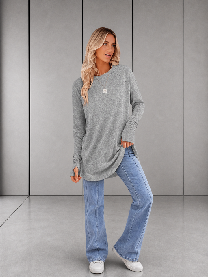 STELLAN™ - Casual Long Sleeve Thumb Hole Top