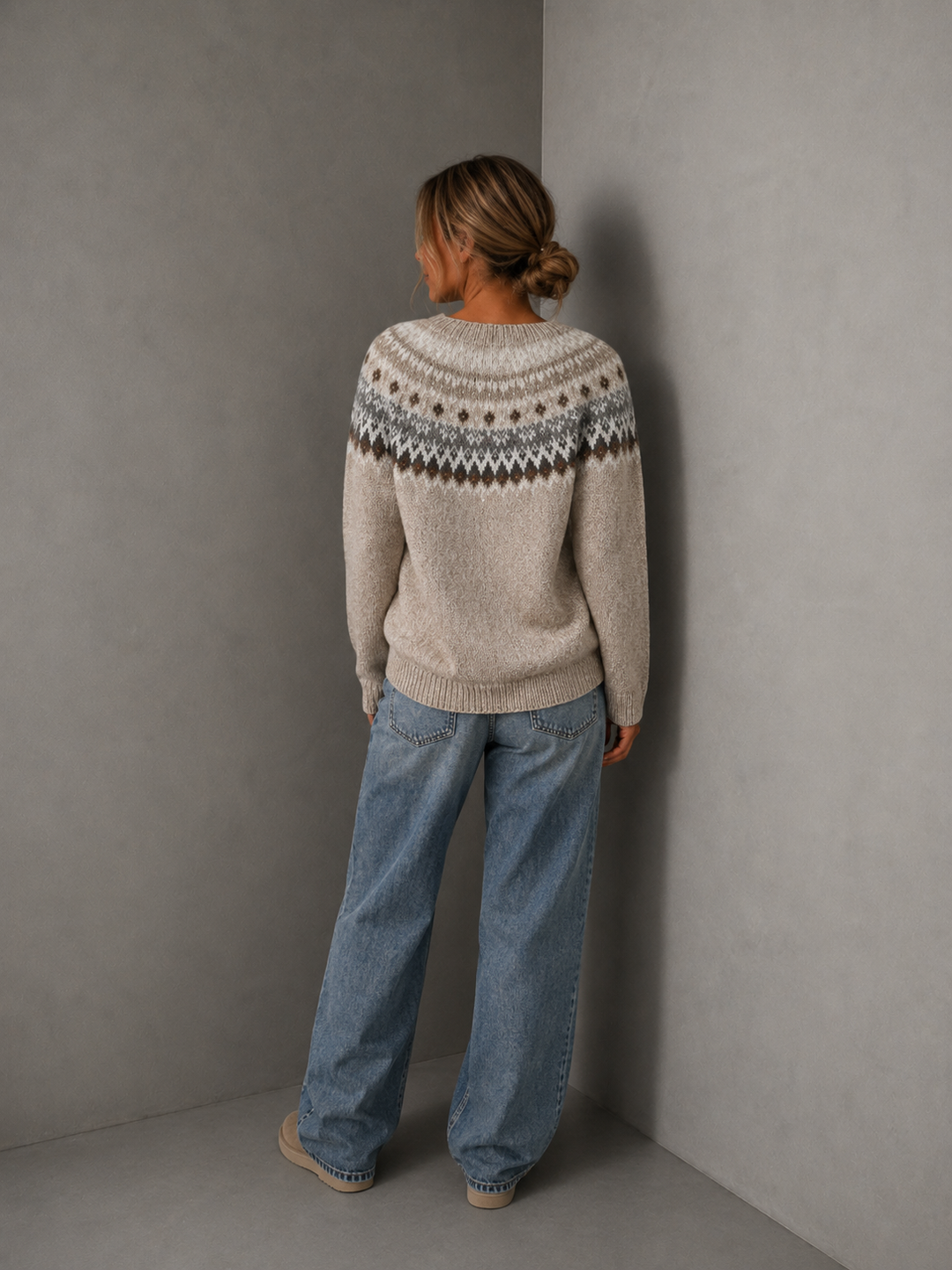 EMY - Cozy Icelandic Sweater