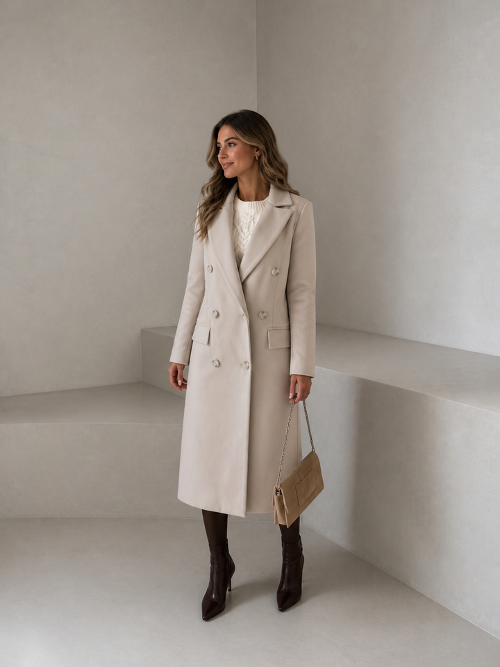 ALEXA™ | Urban Elegance Wool Trench