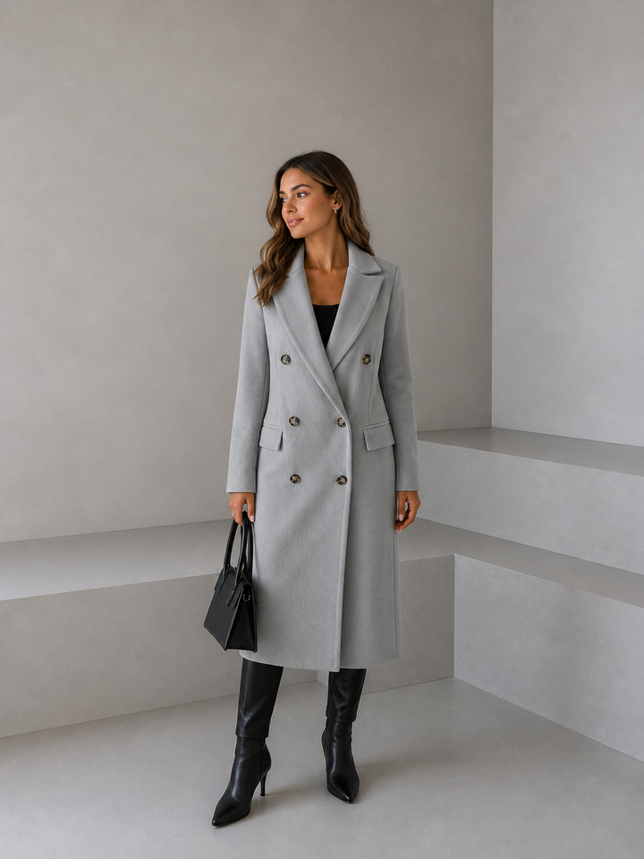 ALEXA™ | Urban Elegance Wool Trench