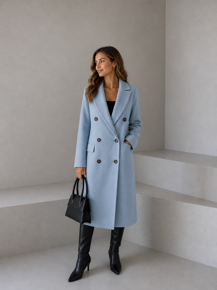 ALEXA™ | Urban Elegance Wool Trench