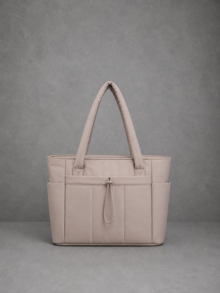 VEJA™ - Women’s Insulated Puffer Tote Bag Laptop & Cup Holder Casual Work Bag