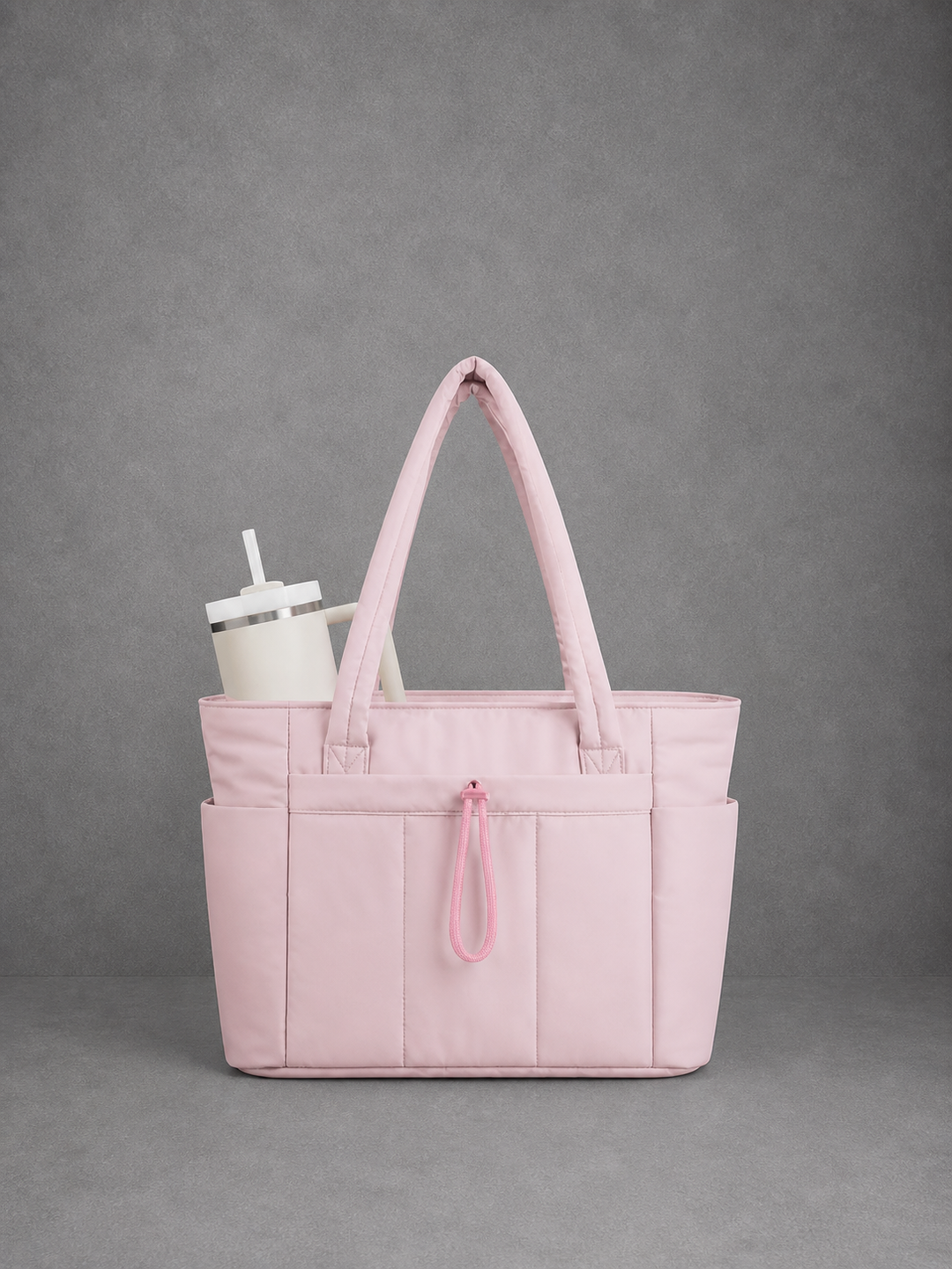 VEJA™ - Women’s Insulated Puffer Tote Bag Laptop & Cup Holder Casual Work Bag