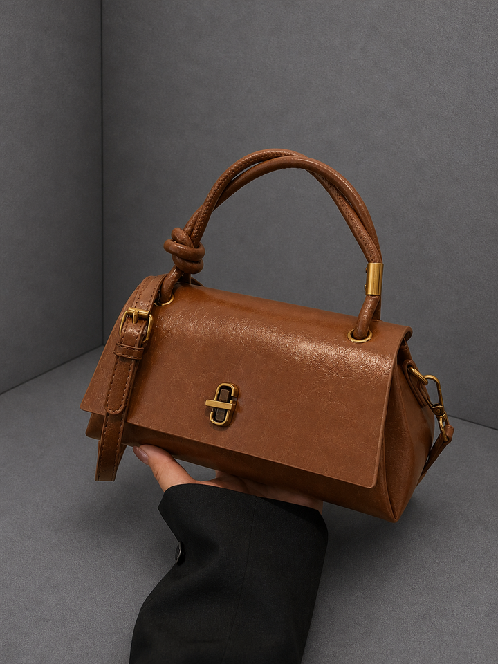 EMMA™ - Stylish Small Satchel with Crossbody Shoulder Bag
