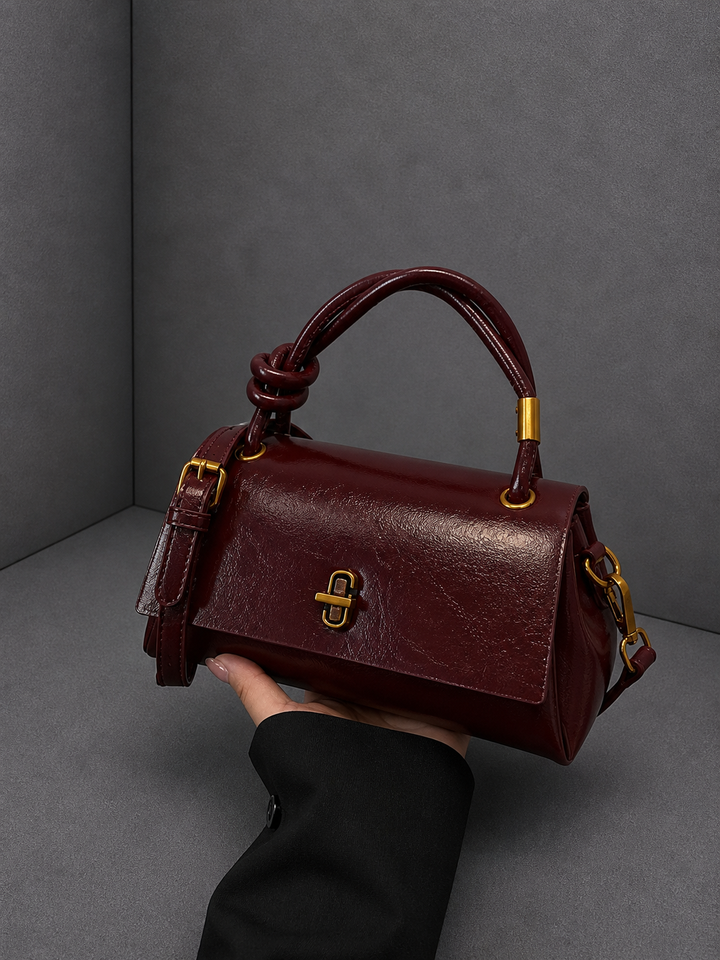 EMMA™ - Stylish Small Satchel with Crossbody Shoulder Bag