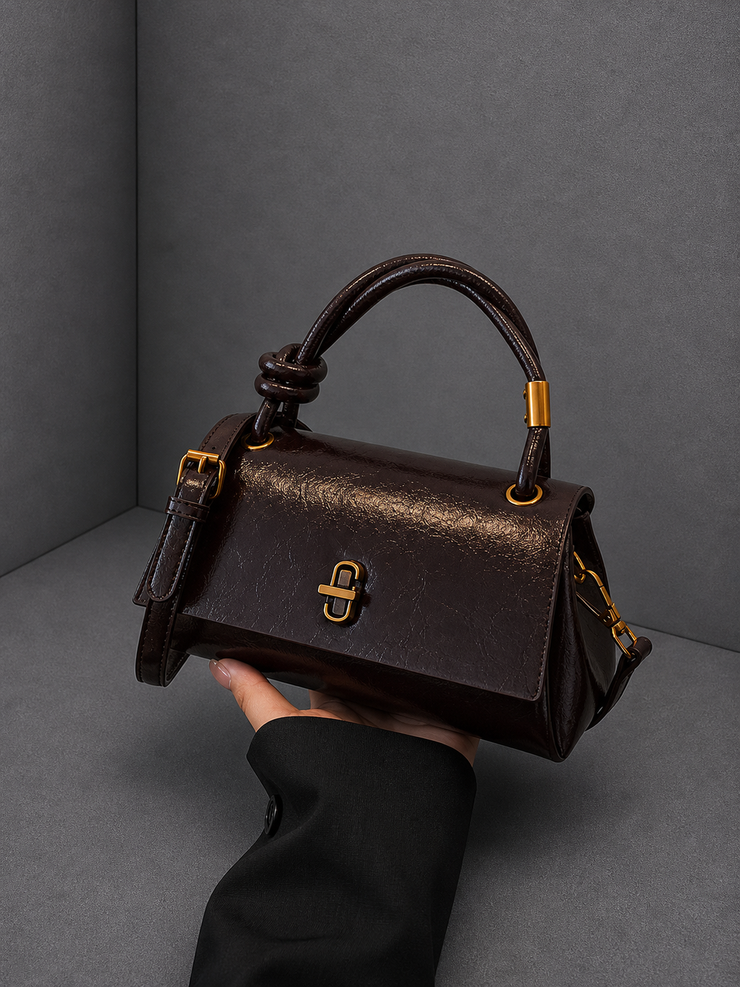 EMMA™ - Stylish Small Satchel with Crossbody Shoulder Bag