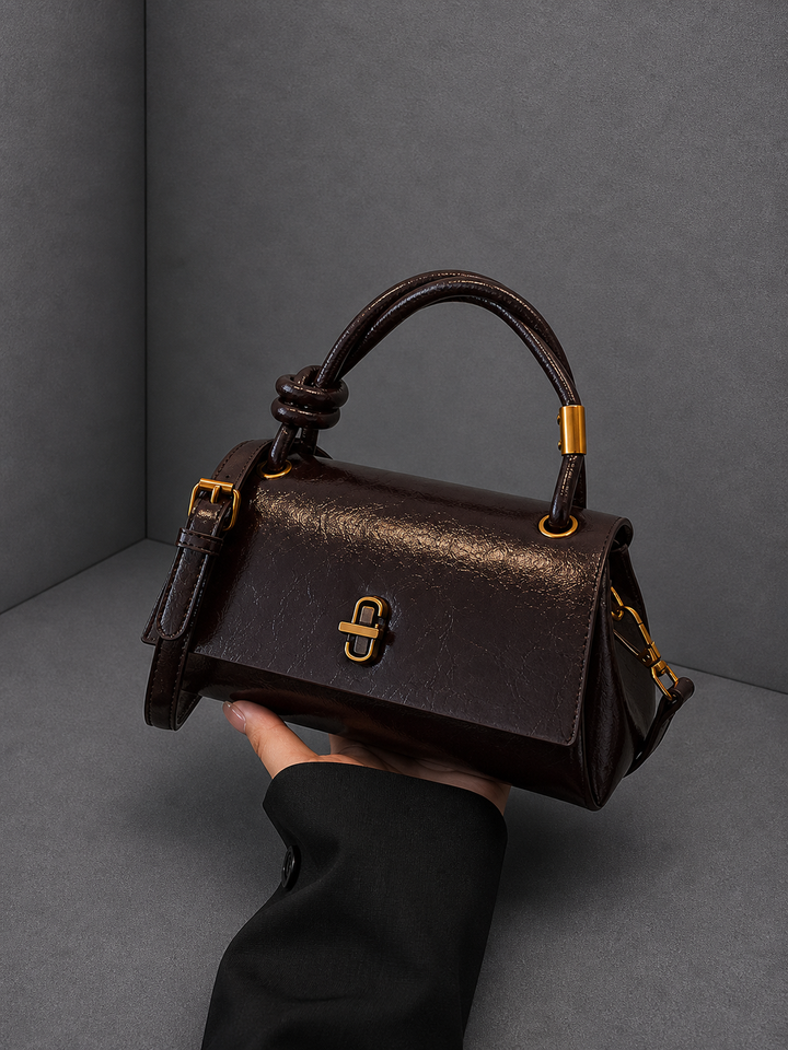 EMMA™ - Stylish Small Satchel with Crossbody Shoulder Bag