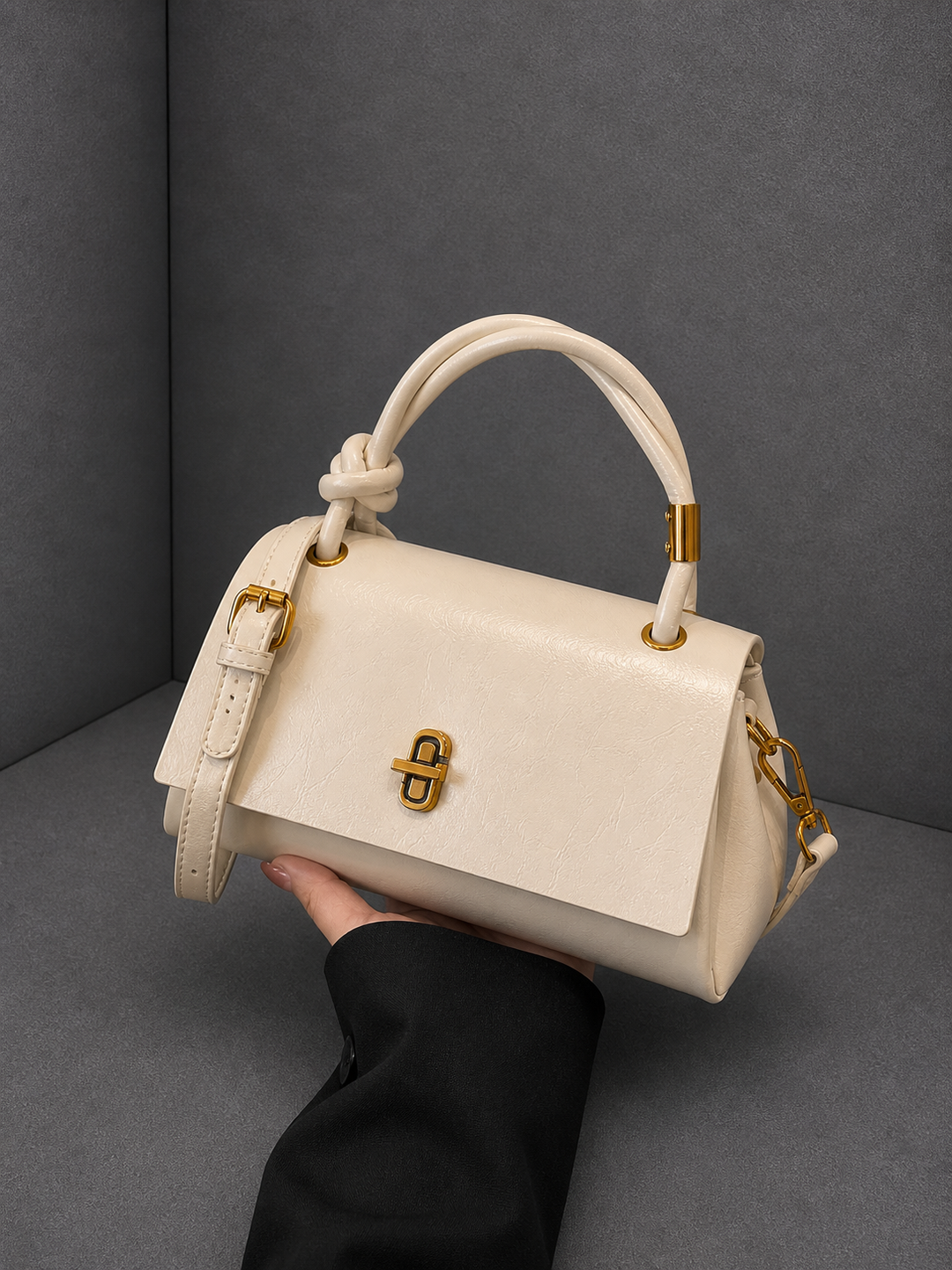 EMMA™ - Stylish Small Satchel with Crossbody Shoulder Bag