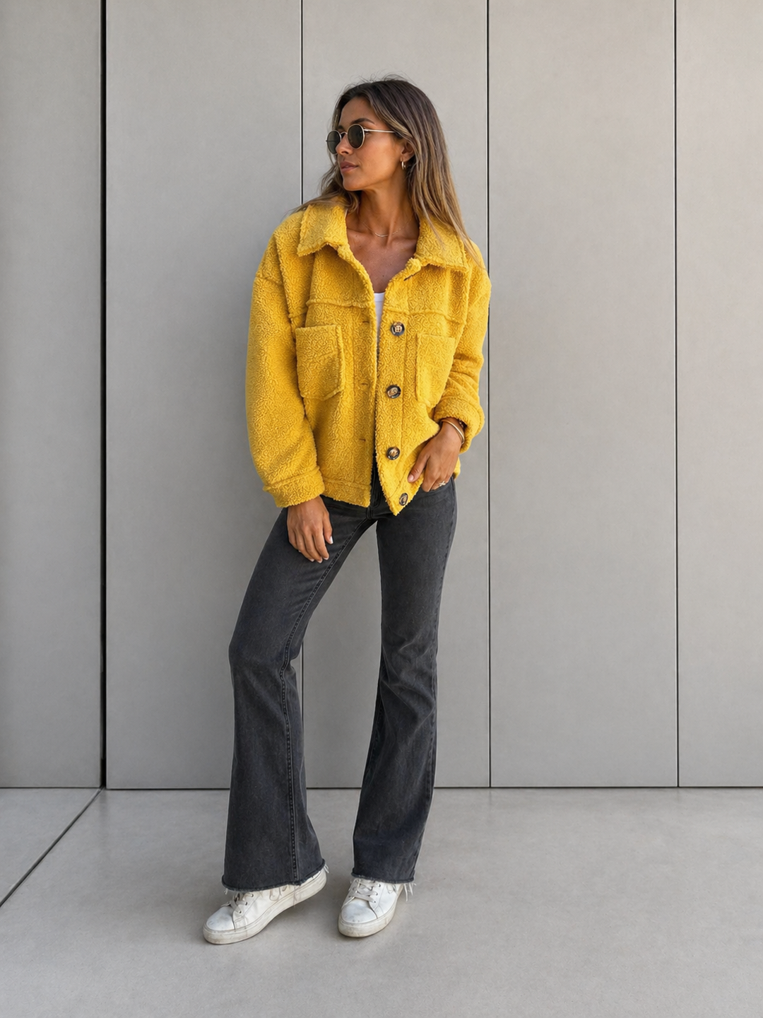 MOIRA™ - Relaxed Fit Fleece Jacket