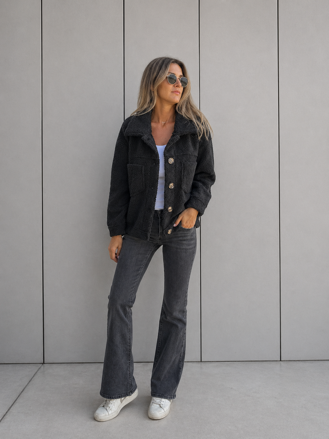 MOIRA™ - Relaxed Fit Fleece Jacket