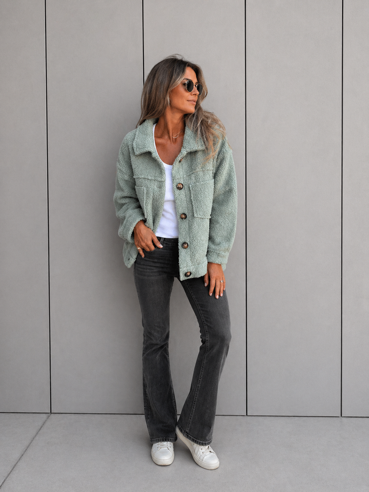 MOIRA™ - Relaxed Fit Fleece Jacket