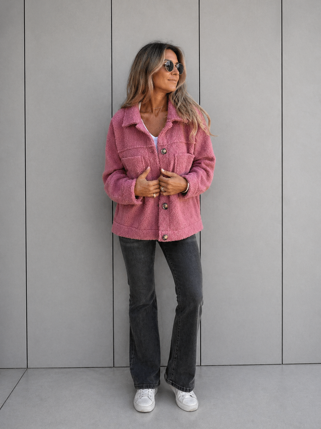 MOIRA™ - Relaxed Fit Fleece Jacket