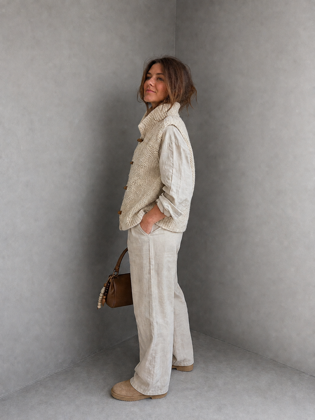 IVY™ - Classic Sleeveless Cardigan