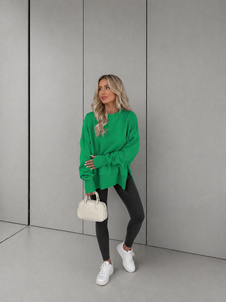 GWEN™ - Comfy Oversized Long Sleeve Sweatshirt