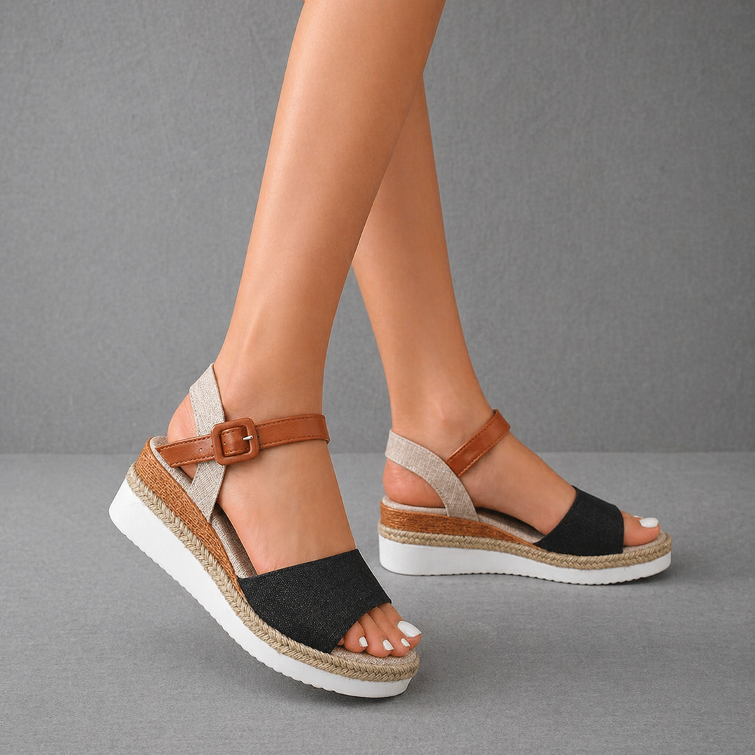 CHARLENE™ – Relaxed Style Wedge Sandals