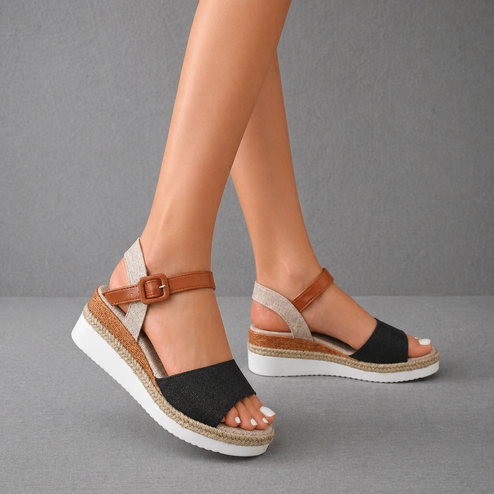 CHARLENE™ – Relaxed Style Wedge Sandals