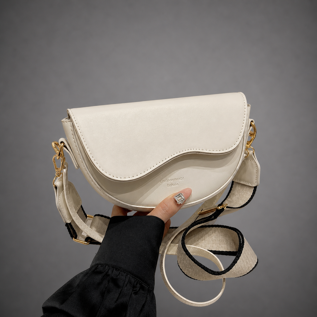 GABI™ - Simple Small Satchel Bag Versatile Flip Cover Crossbody Shoulder Bag
