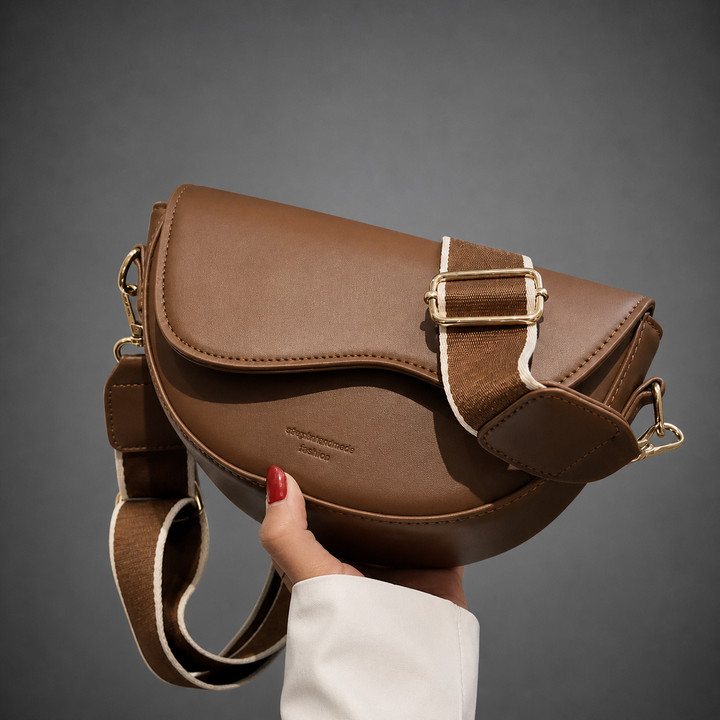 GABI™ - Simple Small Satchel Bag Versatile Flip Cover Crossbody Shoulder Bag