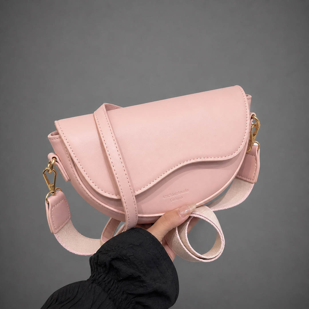 GABI™ - Simple Small Satchel Bag Versatile Flip Cover Crossbody Shoulder Bag