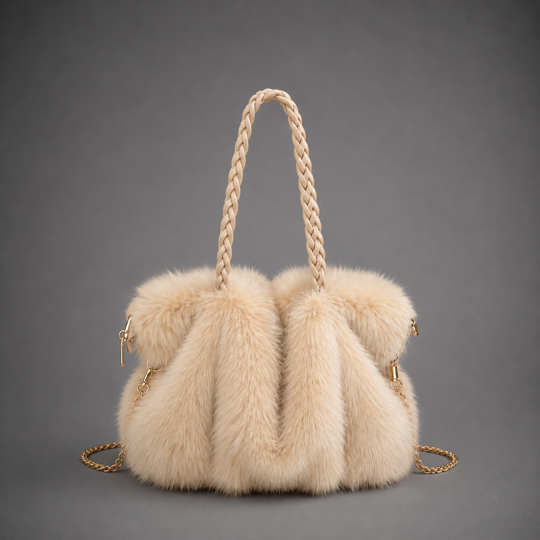 CHARLOTTE™ - Versatile Plush Velvet Shoulder Tote Bag