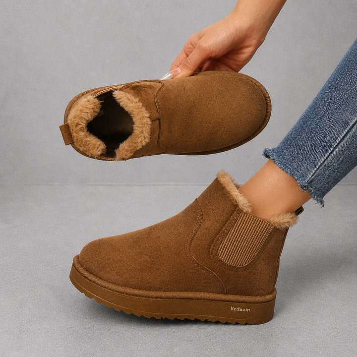 AVELINA™ - Women's Thick-Soled Winter Snow Boots Casual Ankle Boots