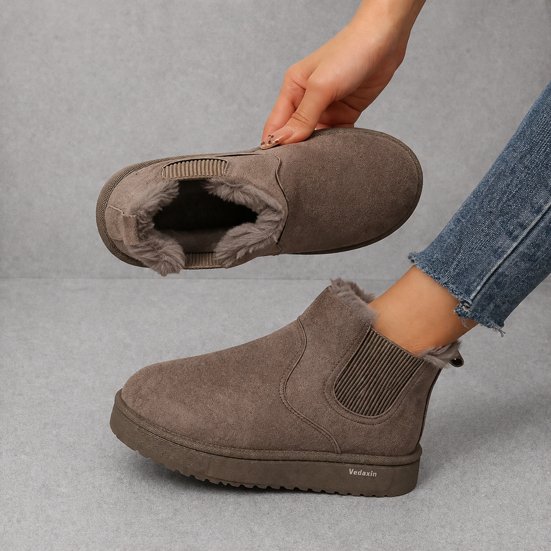 AVELINA™ - Women's Thick-Soled Winter Snow Boots Casual Ankle Boots