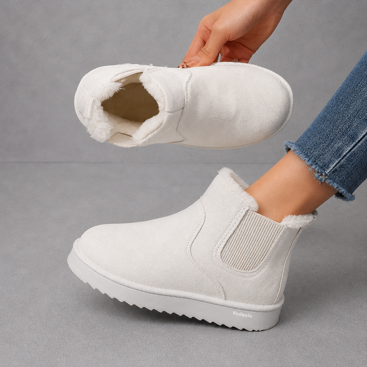 AVELINA™ - Women's Thick-Soled Winter Snow Boots Casual Ankle Boots