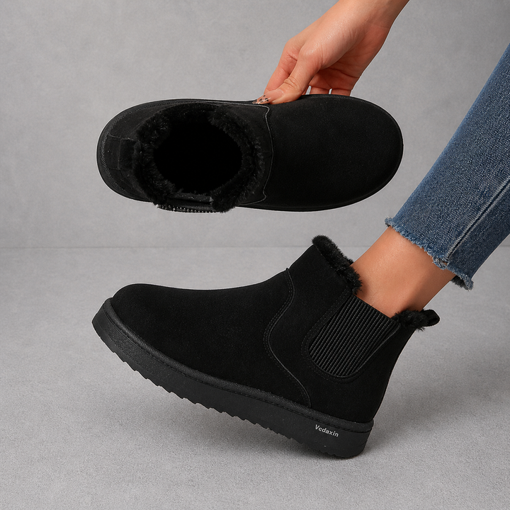 AVELINA™ - Women's Thick-Soled Winter Snow Boots Casual Ankle Boots