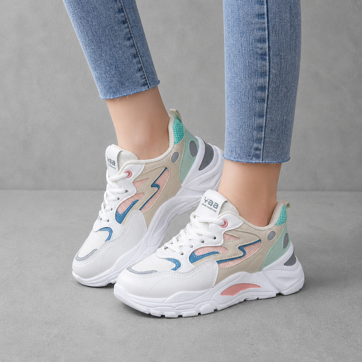 KAMILLE™ - Multicolor Chunky Sneakers