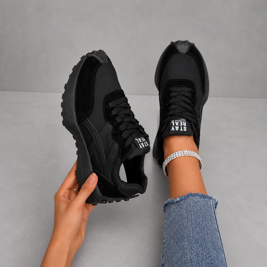 ADRIANA™ - Casual Thick-Sole Leather Sneakers for Everyday Comfort