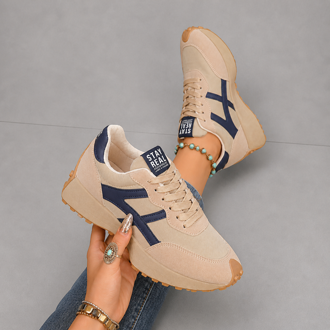 ADRIANA™ - Casual Thick-Sole Leather Sneakers for Everyday Comfort