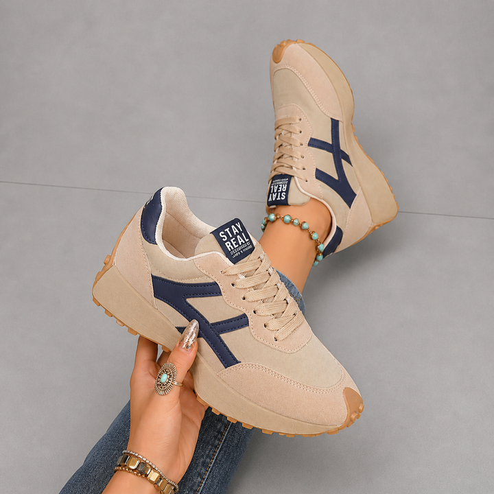ADRIANA™ - Casual Thick-Sole Leather Sneakers for Everyday Comfort