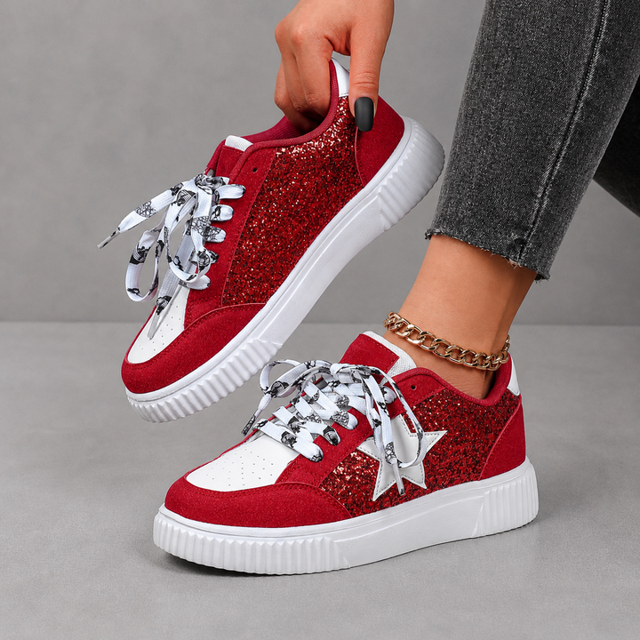 ROBEA™ - Trendy Breathable Lace-Up Running Sneakers