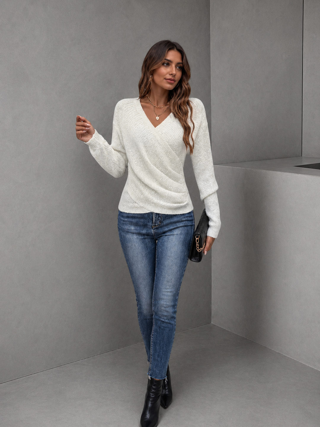 MILLICENT™ – Cozy Elegant Long Sleeve Pullover