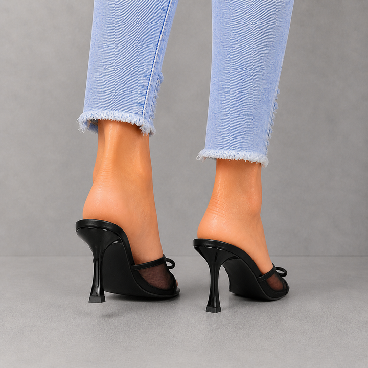 JOYCE™ – Sleek Minimalist Heeled Sandals