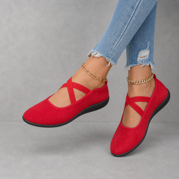 VERA™ – Breathable Wedge Slip-On Closed Shoes