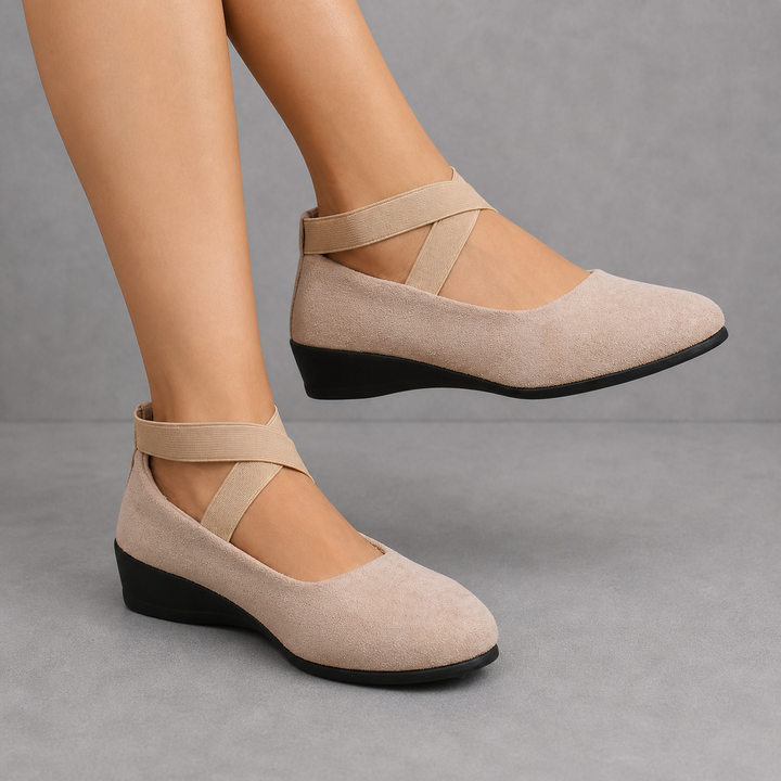 VERA™ – Breathable Wedge Slip-On Closed Shoes
