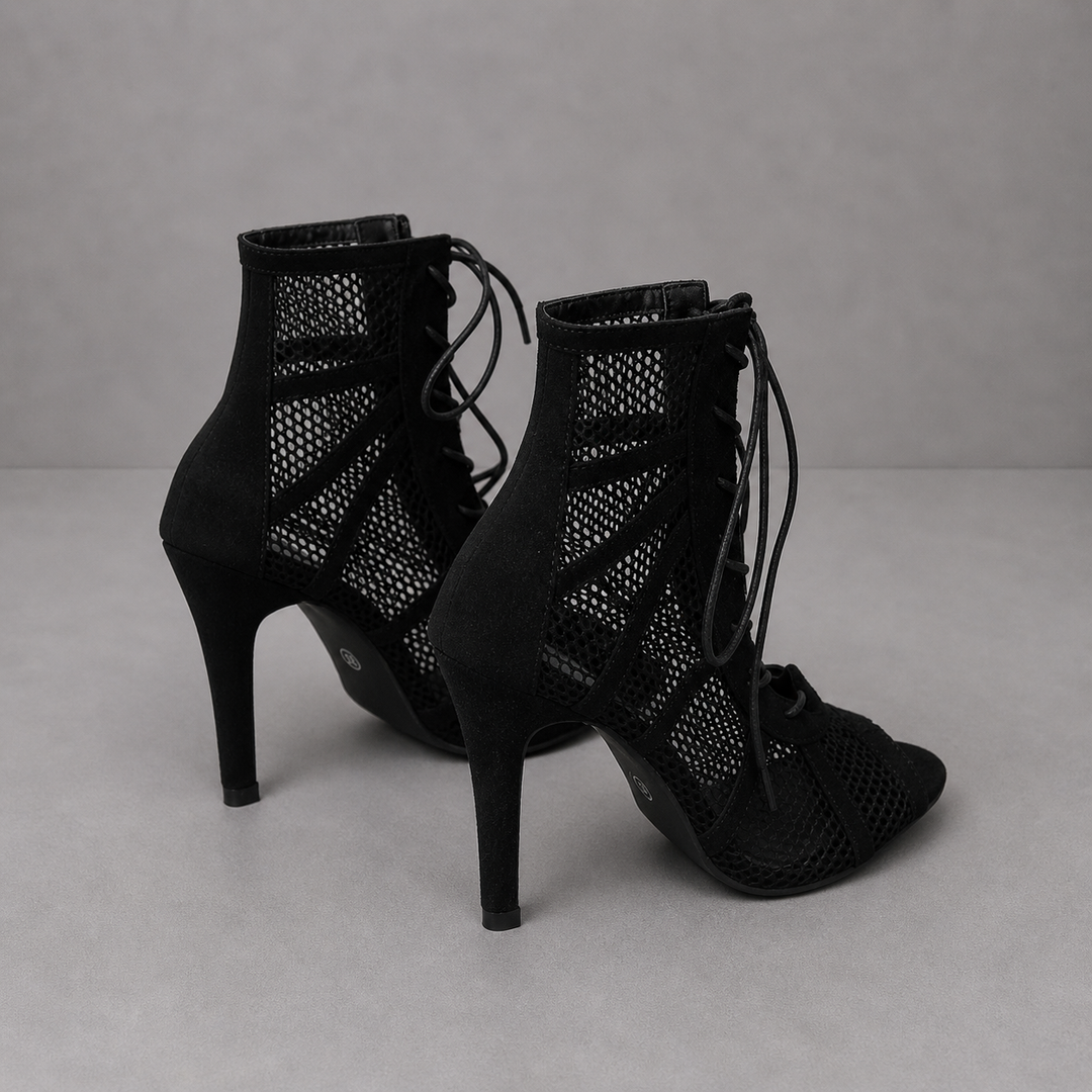 GAYLE™ – Elegant Mesh High Heels