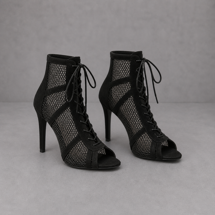 GAYLE™ – Elegant Mesh High Heels