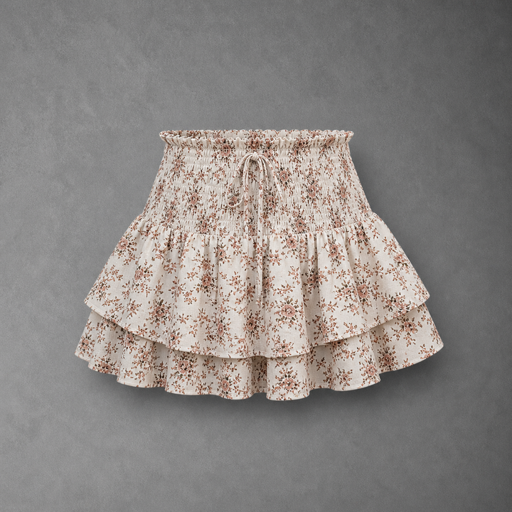 LUNINGNING™ – Lightweight Shirred Layered Summer Skort