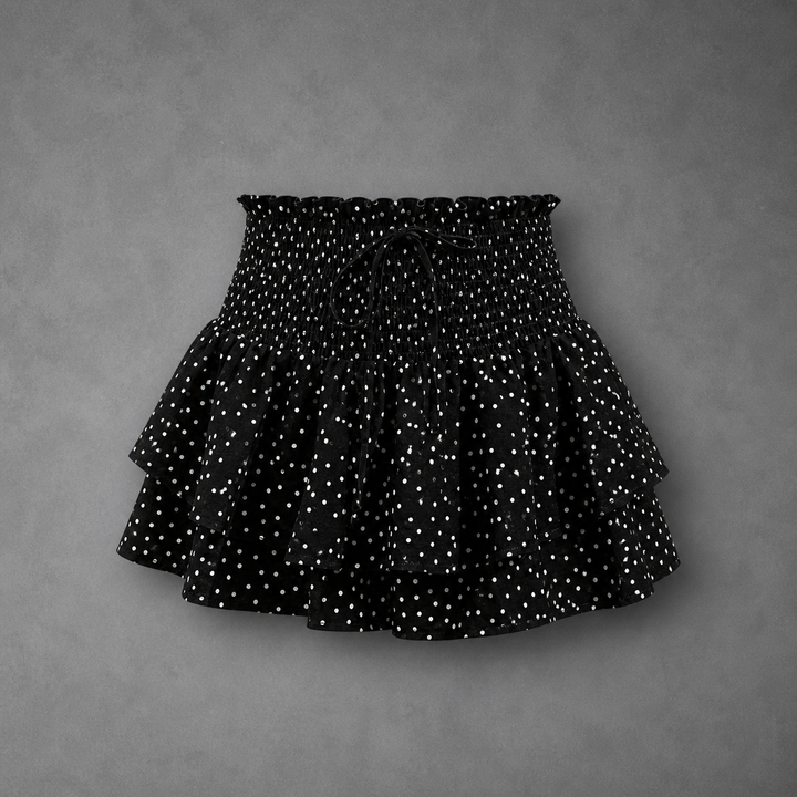 LUNINGNING™ – Lightweight Shirred Layered Summer Skort