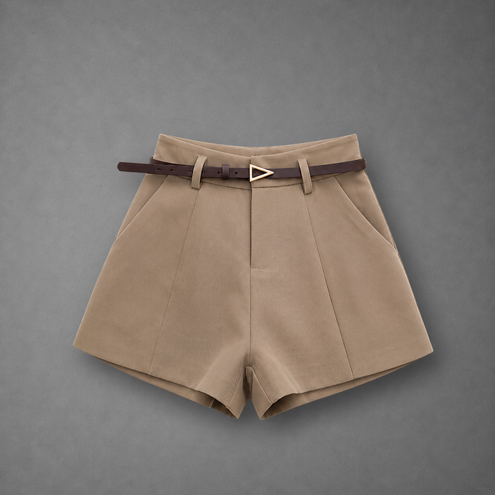 RACHELLE™ – Sleek High-Waist Shorts