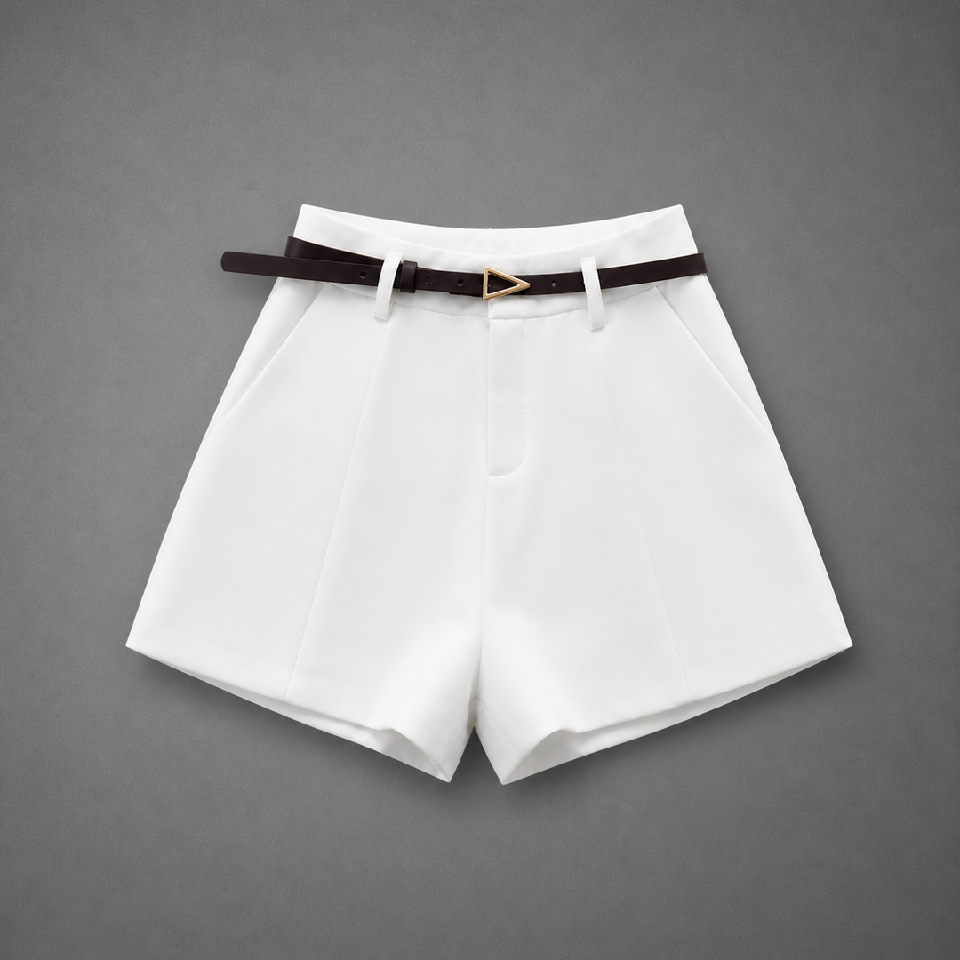 RACHELLE™ – Sleek High-Waist Shorts