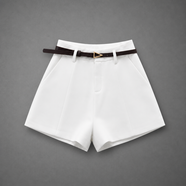 RACHELLE™ – Sleek High-Waist Shorts